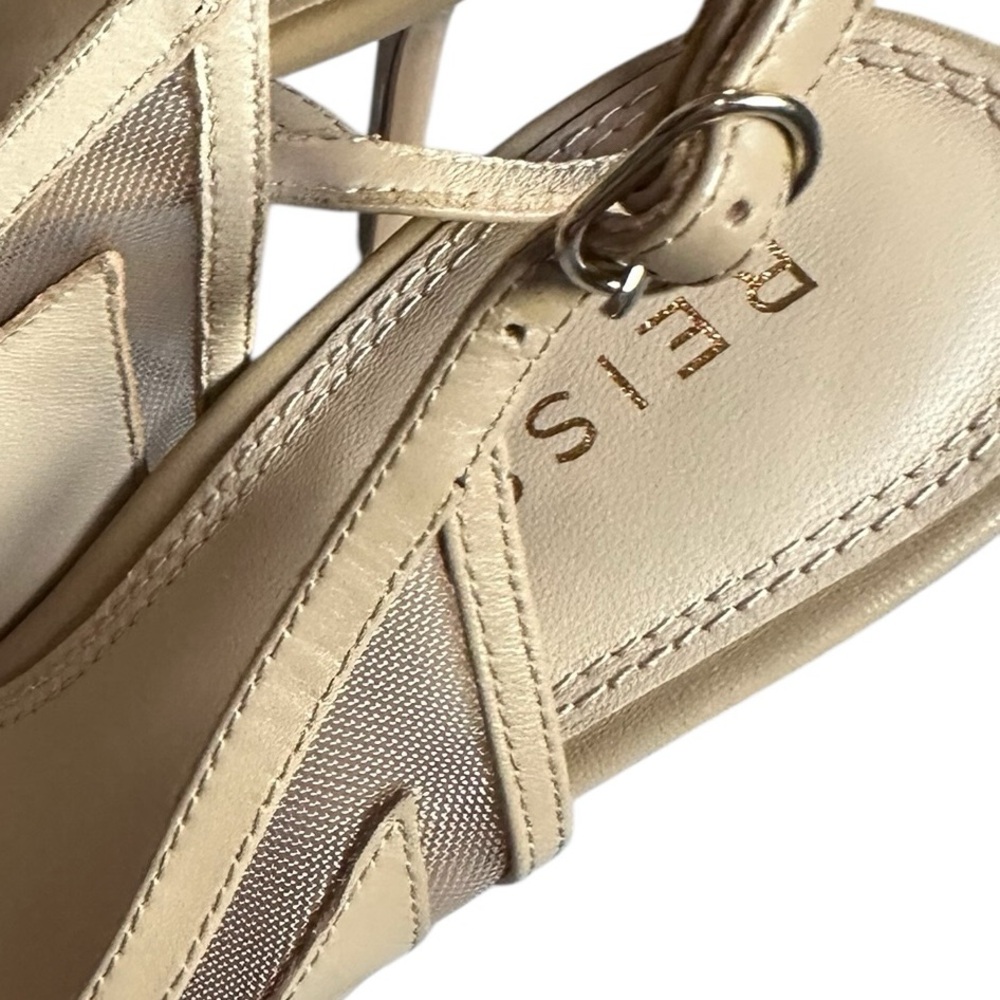 NEW Reiss Ellie Mesh Slingback Heels Latte Tan | Pointed Toe Court Pump | EU 39 - Picture 7 of 11